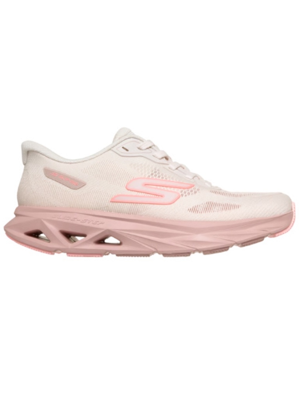 Womens Skechers Slip-ins Glide-Step Vortex Rapid Edge. Light Pink. 129827